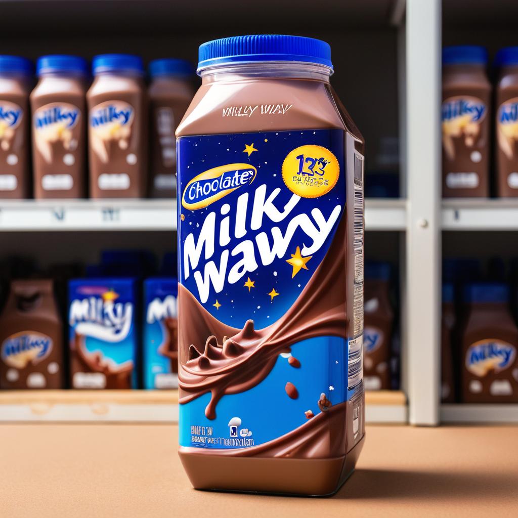 milky way chocolate mixed milk